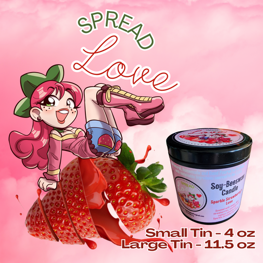 Small Tin - Love Candle