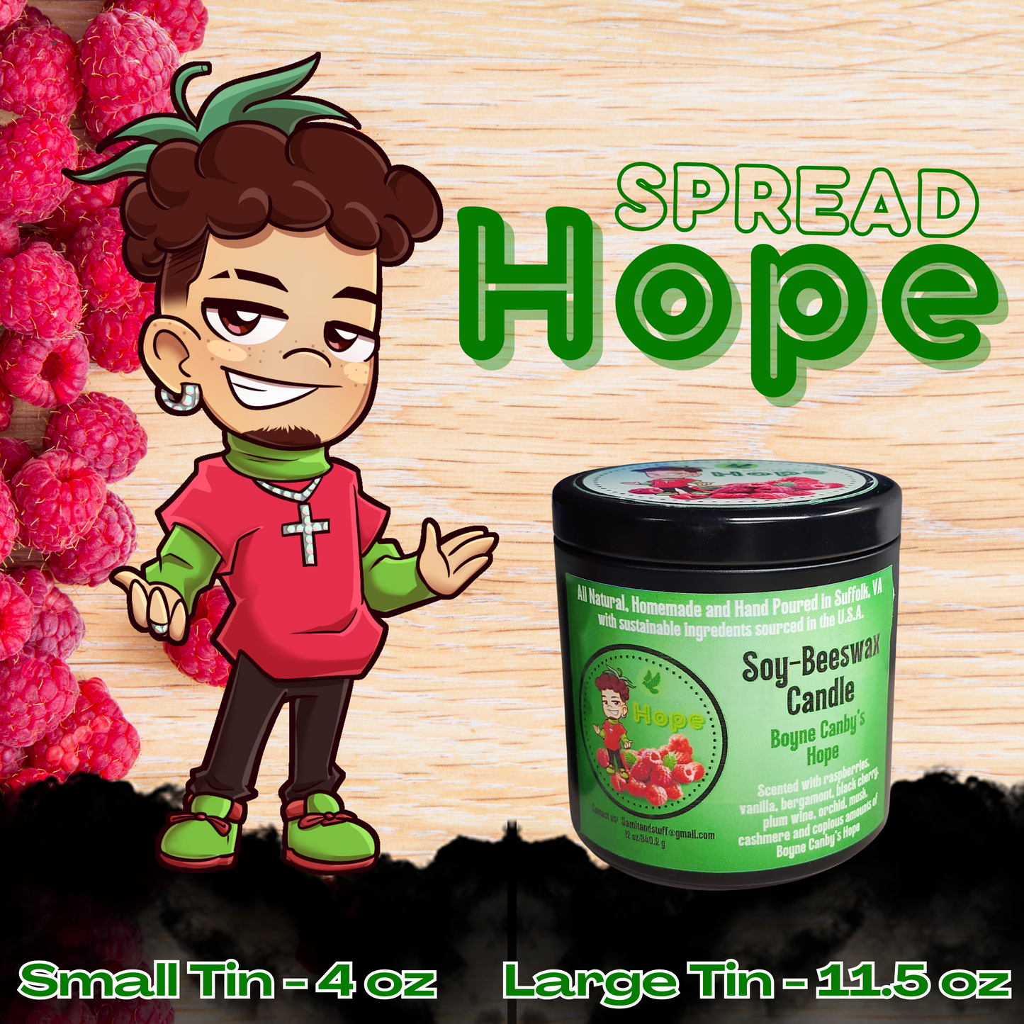 Small Tin - Hope Candle