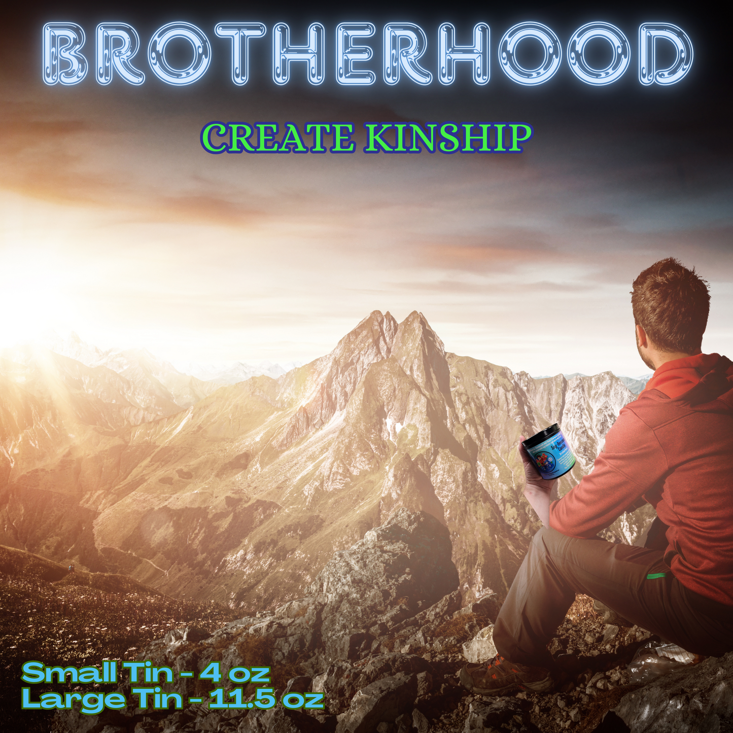 Large Tin - Brotherhood Candle