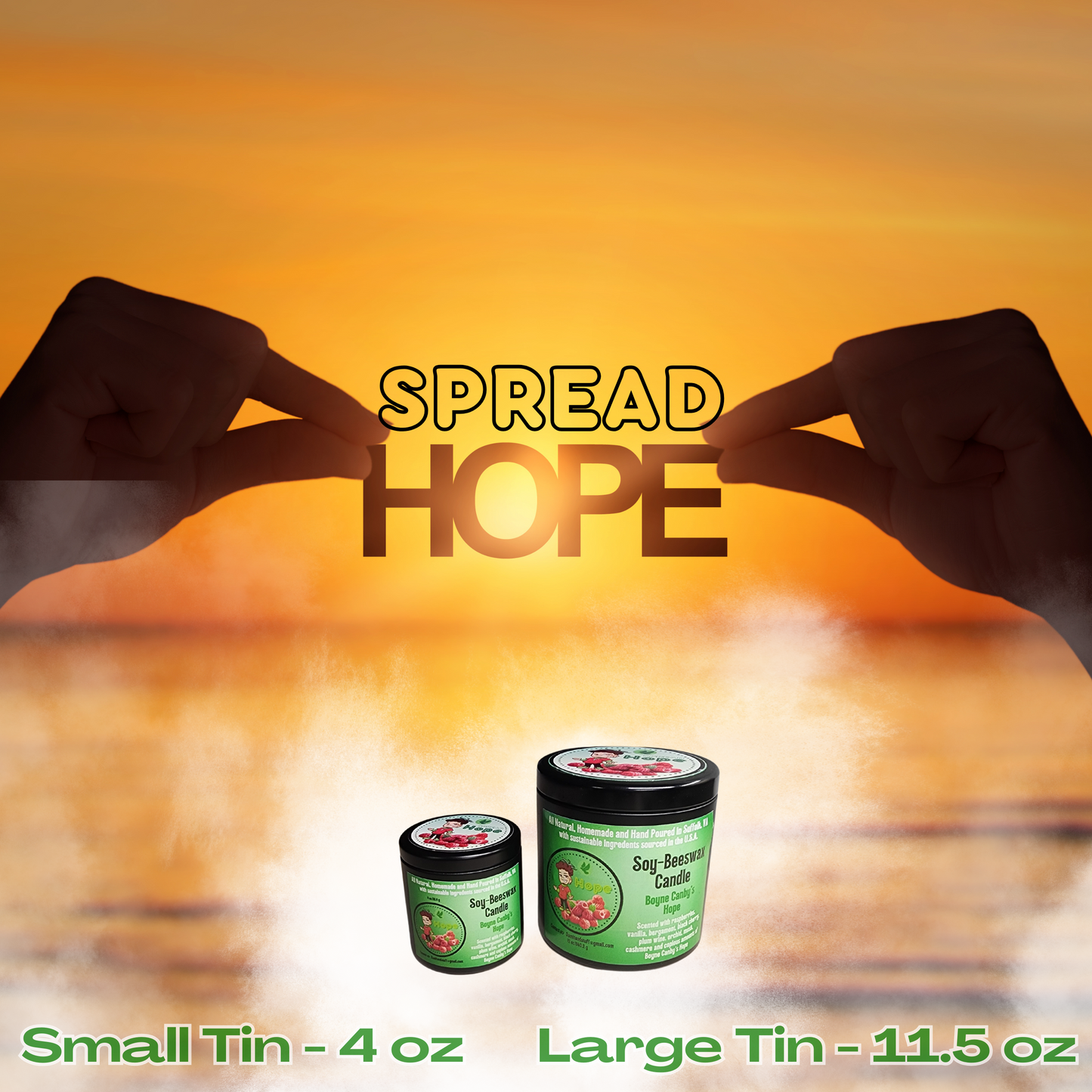 Small Tin - Hope Candle